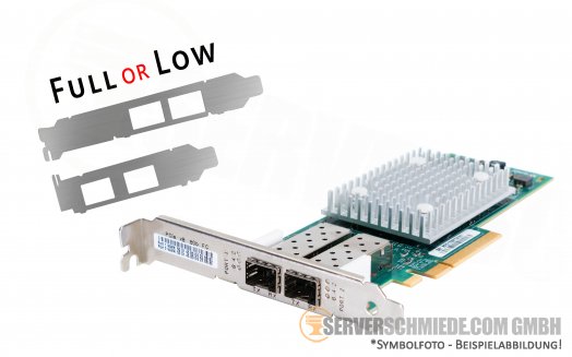Qlogic 2x 16Gb FC QLE2692 PCIe x8 Dual-Port Fibre Channel Controller HBA