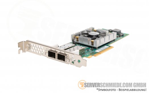Lenovo QLogic 2x 16Gb FC QLE2662 PCIe x8 Fibre Channel Controller HBA 00Y3341