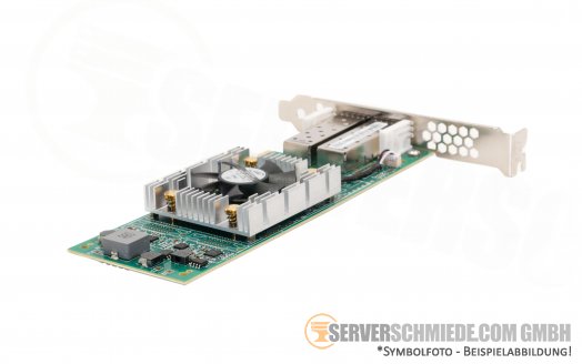Lenovo QLogic 2x 16Gb FC QLE2662 PCIe x8 Fibre Channel Controller HBA 00Y3341