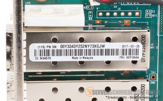 Lenovo QLogic 2x 16Gb FC QLE2662 PCIe x8 Fibre Channel Controller HBA 00Y3341