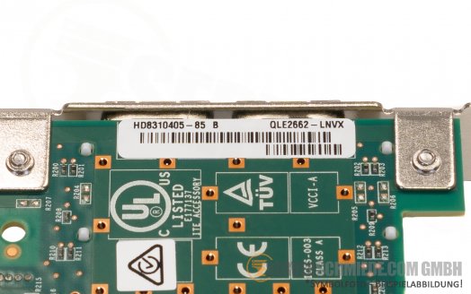 Lenovo QLogic 2x 16Gb FC QLE2662 PCIe x8 Fibre Channel Controller HBA 00Y3341