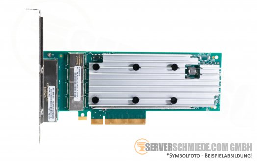 QLogic QL41134 FastLinQ 4x 10GbE copper RJ-45 RDMA RoCEv2 SR-IOV Converged Network Controller PCIe x8 Marvell QL41134HLRJ
