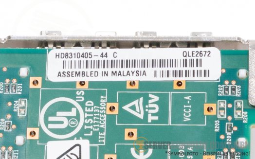 QLogic Netapp QLE2672 2x 16Gb FC PCIe x8 Dual-Port FibreChannel Controller HBA w/o SFP+ passiv