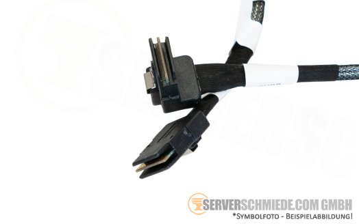 Quanta 60cm SAS Kabel 1x SFF-8087 winkel to 1x SFF-8087 gerade Huawei RH2288H DDS99QTH500