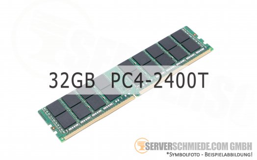 Samsung 32GB 2Rx4 PC4-2400T load reduced LRDIMM HP 809084-091 CN M386A4K40BB0-CRC 1736