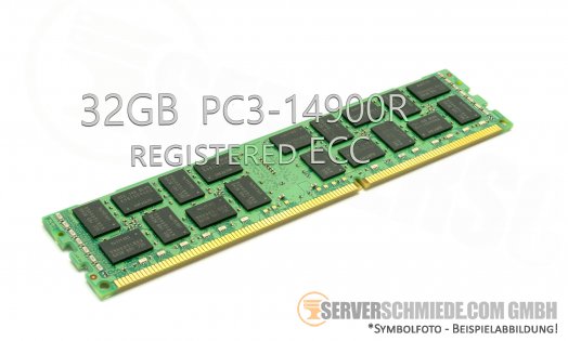 Samsung 32GB 4Rx4 PC3-14900L load reduced LRDIMM RAM HP 712384-081 CN M386B4G70DM0-CMA3 1525