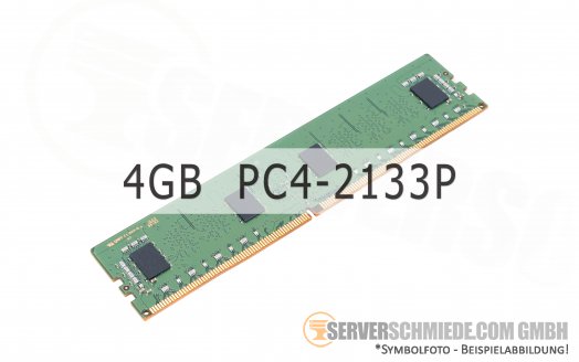 Samsung 4GB 1Rx8 PC4-2133P registered ECC RAM HP 752367-081 CN M393A5143DB0-CPB2Q 1450
