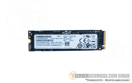 Samsung PM9A1 256GB M.2 2280 Server NVMe SSD MZVL2256HCHQ-00B00 +NEW+