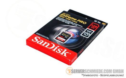 SanDisk 128GB Extreme PRO SDXC UHS-I Card Speed 170 MB/s SDSDXXY-128G-GN4IN