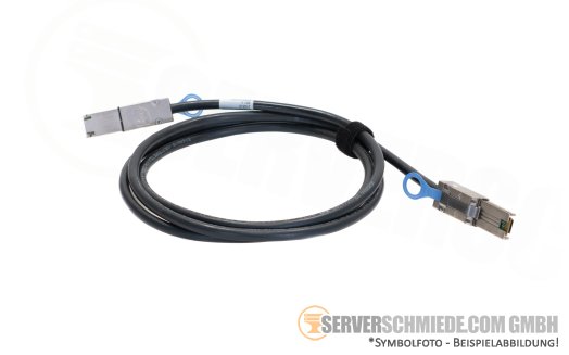 SAS Kabel 2m Molex 1x SFF-8088 to 1x SFF-8088 21606-00 74547-0302