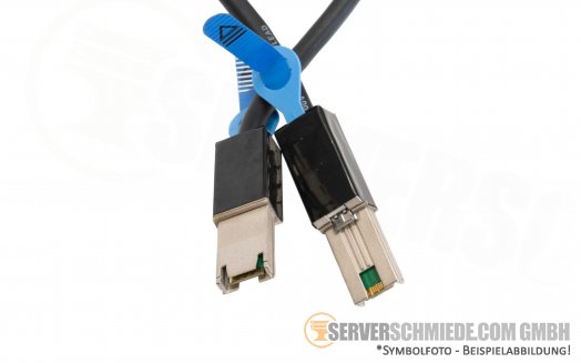 Generic 1m extern SAS Kabel cable 1x SFF-8088  to 1x SFF-8088 Storage + Tape Library
