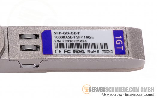 Generic SFP 1Gb Transceiver 850nm SR RJ-45 copper Modul 100m 1000BASE-T
