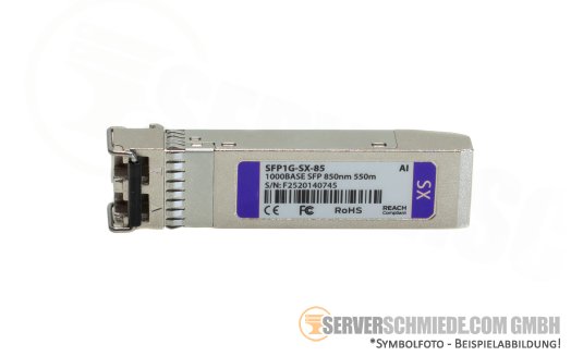 SFP Transceiver Arista kompatibel SFP-1G-SX 1000BASE-SX SFP 850nm 550m LC MMF 3rd party