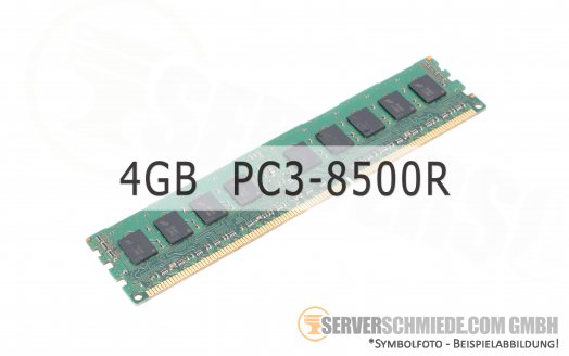Sonstige 4GB  PC3L-8500R registered ECC NetApp SGB7A12AABS85P1-SD 107-00114+A0