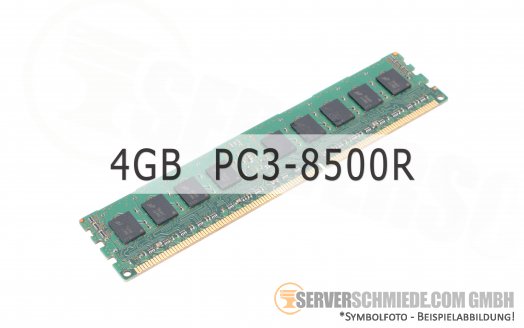 Sonstige 4GB  PC3L-8500R registered ECC RAM NetApp SGB7A12AABS85P1-SD 107-00114+A0