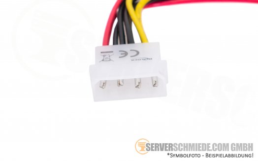 Stromkabel Delock Molex 4pin -- 2x Molex 4pin St/Bu/Bu