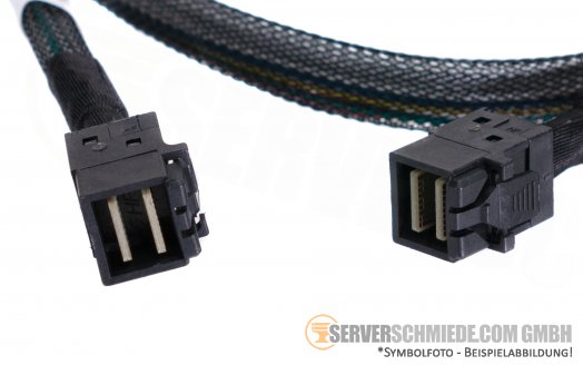 Supermicro 100cm 1m SAS Kabel 1x SFF-8643 gerade to 1x SFF-8643 gerade CBL-00138-01-A-R