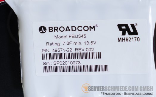 Supermicro 16-Port 12G SAS-3 SATA AOC-S3916L-H16iR-32DD 8GB PCIe 4.0 2x SFF-8654 HDD SSD Controller Raid 0, 1, 5, 6, 10, 50, 60 incl. BBU