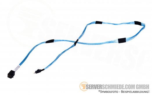 Supermicro 1m NVMe Kabel cable 1x SFF-8643 to 1x SFF-8654 4i CBL-SAST-0835