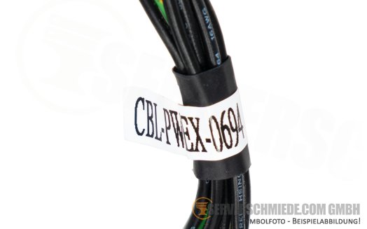 Supermicro 20cm GPU Power Kabel cable 1x 8-pin to 2x 6+2-pin PCIe CBL-PWEX-0694