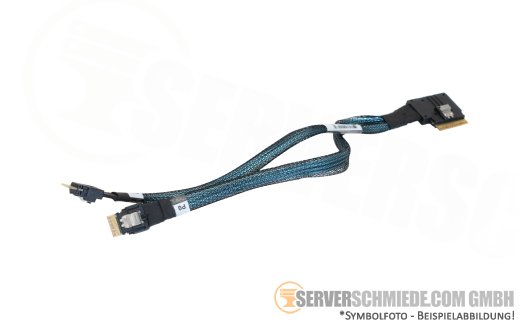 Supermicro 20cm SATA Kabel 2x SFF-8654 4i to 1x SFF-8654 8i CBL-SAST-1222-100