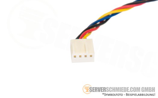Supermicro 25cm 1x 4-pin male to 1x 4-pin female PWM Fan Lüfter cable HF A2543