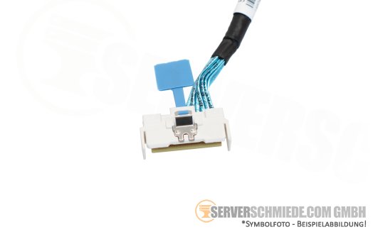 Supermicro 27cm SATA Kabel cable 1x SFF-8654 8i gerade to 1x SFF-8654 4i gerade AS-2015CS-TNR CBL-MCIO-1227EQS4