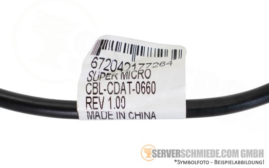 Supermicro 27cm SGPIO Kabel  cable 2x 8-pin CBL-CDAT-0660
