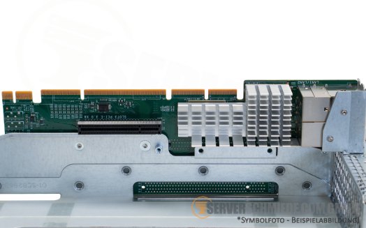 Supermicro 2U Ultra Riser with Cage 1x x16 + 1x x8 (internal) PCIe 3.0 + 4x 10 GbE RJ-45 CSE-829 AOC-2UR6-i4XT