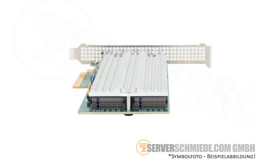 Supermicro 2x M.2 NVMe + SATA PCIe x8 Storage Controller RAID 0, 1 AOC-SLG4-2H8M2