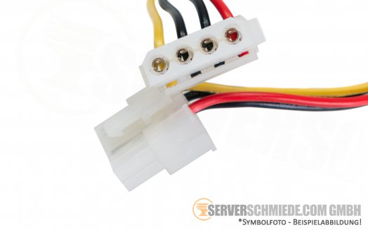 Supermicro 30cm 1x IDE-Strom Stecker 4pol 1x ATX Strom Stecker 8 polig