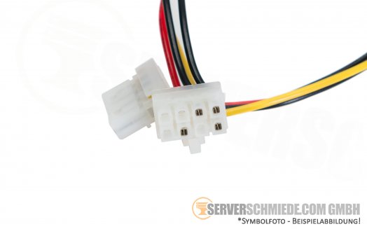 Supermicro 30cm 1x IDE-Strom Stecker 4pol 1x ATX Strom Stecker 8 polig