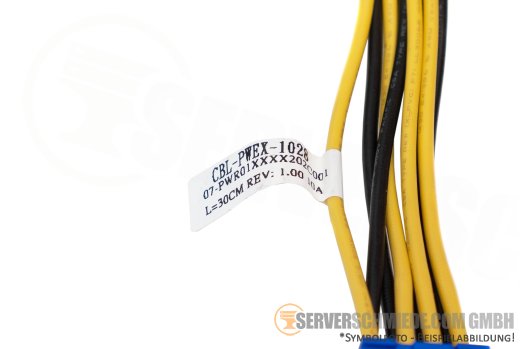 Supermicro 30cm GPU Power Kabel cable 1x 8-pin EPS / CPU male to 1x 8-pin EPS / CPU male CBL-PWEX-1028