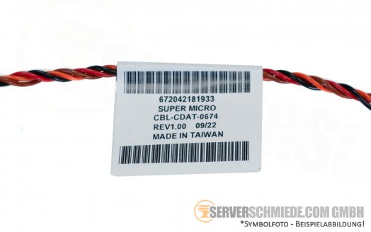 Supermicro 30cm Powercable 4-Pin to 4-Pin I2C CBL-CDAT-0674