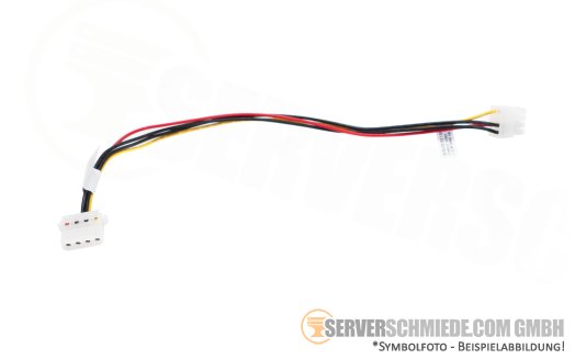 Supermicro 31cm Power Kabel cable 1x 8-pin gerade to 1x IDE 4-pin winkel CBL-PWEX-0702