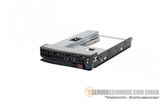Supermicro 3,5" LFF HotSwap HDD Tray with 2,5" to 3,5" Hard Disk Adapter Converter Tool-less MCP-220-00118-0B