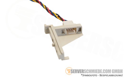 Supermicro 38cm  Fan Lüfter Power Kabel cable incl. Mount  Halterung Holder