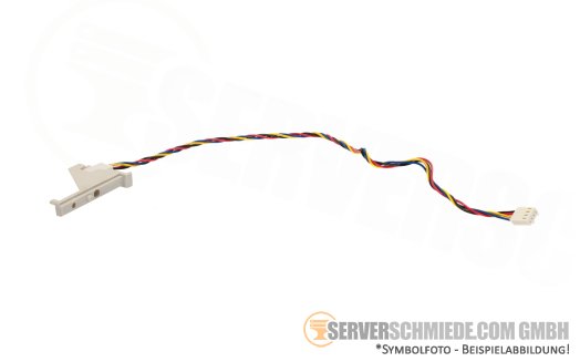 Supermicro 38cm  Fan Lüfter Power Kabel cable incl. Mount  Halterung Holder