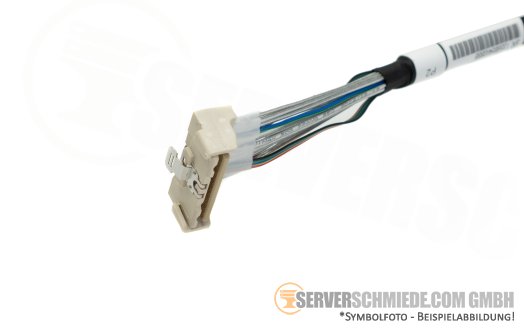 Supermicro 39cm NVMe Riser Kabel cable 1x SFF-8654 winkel to 1x SFF-8654 gerade AS-2015CS-TNR CBL-MCIO-1339M5R