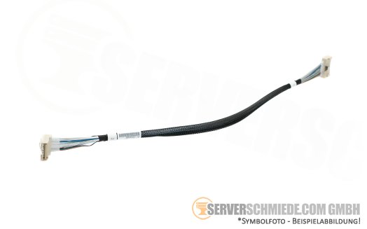 Supermicro 39cm NVMe Riser Kabel cable 1x SFF-8654 winkel to 1x SFF-8654 gerade AS-2015CS-TNR CBL-MCIO-1339M5R