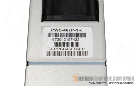 Supermicro 400W Netzteil PSU 80 Plus Platinum PWS-407P-1R