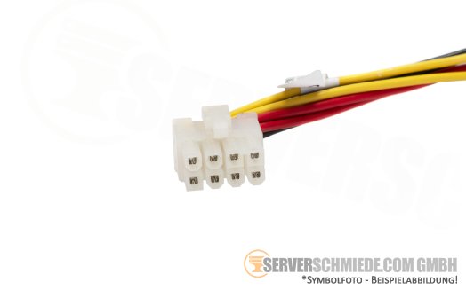 Supermicro 40cm Power Kabel cable 1x 8-pin gerade to 2x 4-pin ATX gerade CBL-PWEX-0780