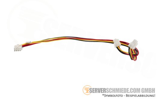 Supermicro 40cm Power Kabel cable 1x 8-pin gerade to 2x 4-pin ATX gerade CBL-PWEX-0780