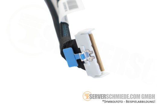 Supermicro 43cm SATA Kabel cable 1x SFF-8654 8i gerade to 2x SFF-8654 4i gerade AS-2015CS-TNR CBL-MCIO-1243S4Y