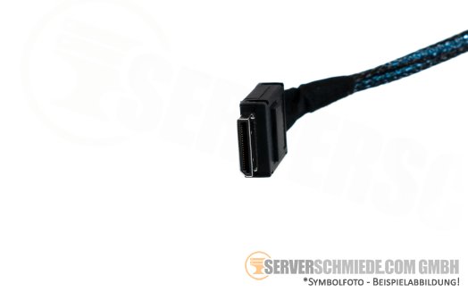 Supermicro 55 / 45cm U.2 Kabel cable 1x SFF-8639 U.2 PCIe to 1x SFF-8611 OCuLink + 1x IDE 4-pin Molex power CBL-SAST-0956