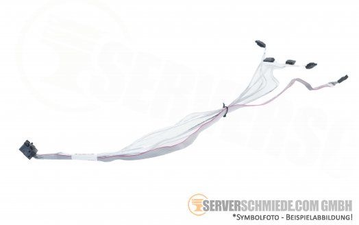 Supermicro 55cm SAS / SATA Kabel 1x SFF-8643 -- 4x SATA 1x 8pin CBL-SAST-0631