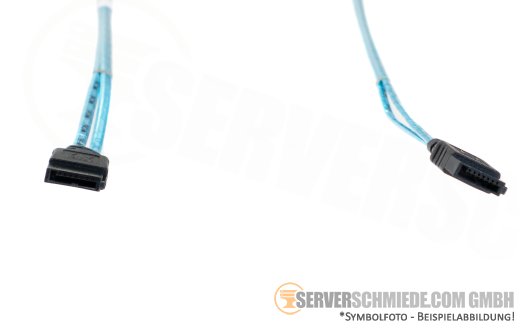 Supermicro 59cm SATA Kabel 1x SATA gerade to 1x SATA gerade CBL-0207L