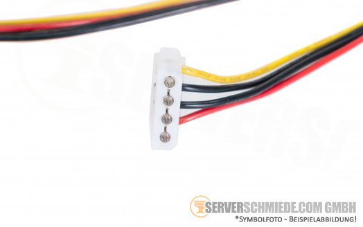 Supermicro 60 / 45cm Power Cable 1x 8-pin gerade to 2x IDE 4-pin winkel CBL-PWEX-0650