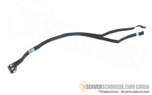 Supermicro 63cm SAS Kabel cable 2x SFF-8654 4i gerade to 1x SFF-8654 8i gerade CBL-SAST-1264F-100