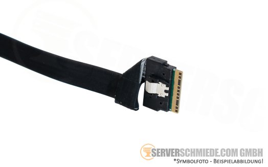 Supermicro 64cm SAS Kabel cable 1x SFF-8654 4i gerade to 1x SFF-8654 8i gerade CSE-LB16TS-R860AWP CBL-SAST-1265F-100